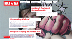 Desktop Screenshot of maxtak.nl