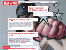 Tablet Screenshot of maxtak.nl